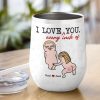 I Love Every Inch Of You, Gift For Couple, Personalized Tumbler, Funny Couple Tumbler, Anniversary Gift