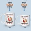 I Love Every Inch Of You, Some Inches More Than Others - Couple Personalized Custom Mug - Christmas Gift For Husband Wife, Anniversary