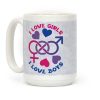 I Love Girls I Love Boys Coffee Mug