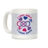 I Love Girls I Love Boys Coffee Mug
