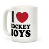 I Love Hockey Boys Coffee Mug