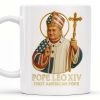 I Love It When I Wake Up In The Morning And Leo XIV Is The New Pope - Personalized Custom Coffee Mug - FTH081_MG