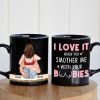 I Love It When You Smother Me-Personalized Coffee Mug- Gift For Couple- Funny Couple Mug