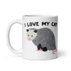 I Love My Cat Opossum Coffee Mug