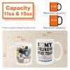 I Love My Girlfriend More Than Baseball - Personalized Mug