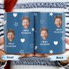 I Love My Husband With Hearts And Stars - Personalized Custom Coffee Mug - HSB010_MG