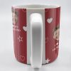 I Love My Husband With Hearts And Stars - Personalized Custom Coffee Mug - HSB010_MG