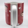 I Love My Wife Personalized Photo Mug With Hearts And Stars - Personalized Custom Coffee Mug - WIF031_MG