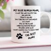 I Love The Way You Pet Me, Dad Mom Pet Lover Personalized Coffee Mug White Mug, Gift For Dad Mom