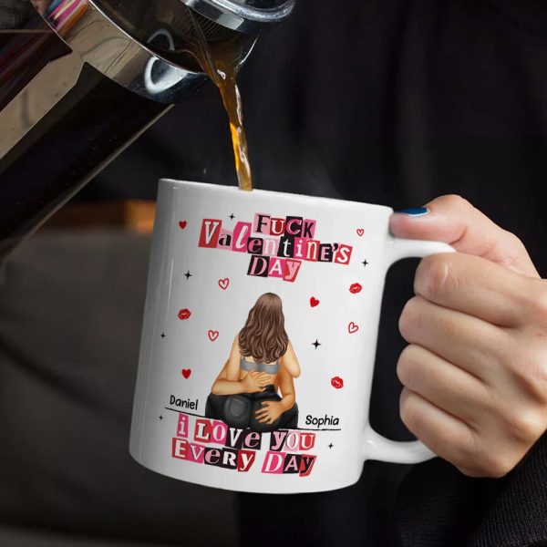 I Love You Every Day Ransom Note Style - Personalized Mug
