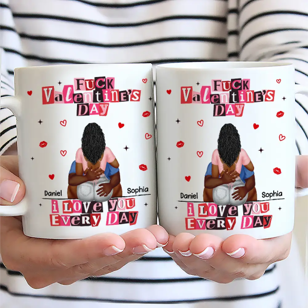 I Love You Every Day Ransom Note Style - Personalized Mug