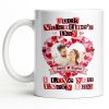 I Love You Every Day With Heart and Photo Frame - Personalized Custom Coffee Mug - CPL1218_MG