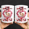 I Love You Every Day With Heart and Photo Frame - Personalized Custom Coffee Mug - CPL1218_MG