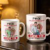 I Love You Every Single Day, Couple and Heart Design - Personalized Custom Coffee Mug - CPL1345_MG