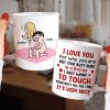 I Love You for Who You Are But That Butt Sure is A Bonus - Personalized Butt Couple Mug - Gift For Couple