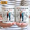 I Love You For Who You Are But That Is A Bonus - Personalized Ceramic Mug - Gift For Couple, Husband Wife - CL30 NH96