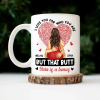 I Love You For Who You Are Hugging Couple - Personalized Mug