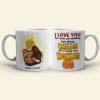 I Love You For You Personality And The Nice Bonus, Gift For Him, Personalized Mug, Funny Couple Mug, Couple Gift, Anniversary Gift Idea 09QHTI220623HH