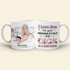 I Love You For Your Personality-Gift For Couple-Personalized Coffee Mug-Funny Couple