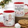 I Love You For Your Personality-Gift For Couple-Personalized Coffee Mug-Funny Couple