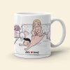 I Love You For Your Personality-Gift For Couple-Personalized Coffee Mug-Funny Couple