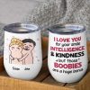I Love You For Your Smile, Personalized Mug, Wine Tumbler, Accent Mug Couple Gifts