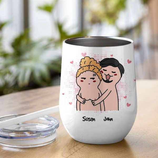 I Love You For Your Smile, Personalized Mug, Wine Tumbler, Accent Mug Couple Gifts