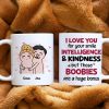I Love You For Your Smile, Personalized Mug, Wine Tumbler, Accent Mug Couple Gifts