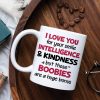 I Love You For Your Smile, Personalized Mug, Wine Tumbler, Accent Mug Couple Gifts