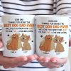 I Love You From My Head To My Tail - Dog Personalized Custom Mug - Father's Day, Gift For Pet Owners, Pet Lovers