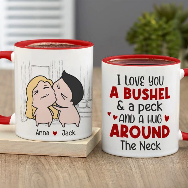 I Love You-Gift For Couple-Personalized Coffee Mug- Funny Couple