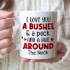 I Love You-Gift For Couple-Personalized Coffee Mug- Funny Couple