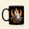 I Love You, Gift For Couple, Personalized Mug, Couple Kissing Mug, Couple Gift 06HUTI270423TM