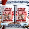I Love You Gnome Matter What Cute Couple Gnomes - Personalized Custom Coffee Mug - CPL322_MG