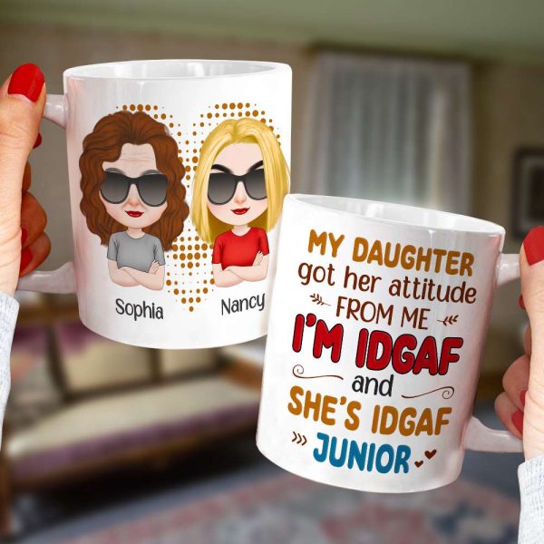 I Love You Mom - Personalized Mom Mug - Gift For Mom