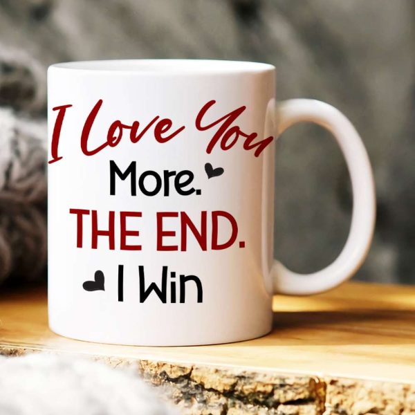 I Love You More, Personalized Mug, Gift For Mother's Day
