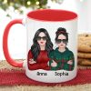 I Love You More Than All The Stars Personalized Mom And Daughter Mug - Christmas Gift