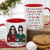 I Love You More Than All The Stars Personalized Mom And Daughter Mug - Christmas Gift