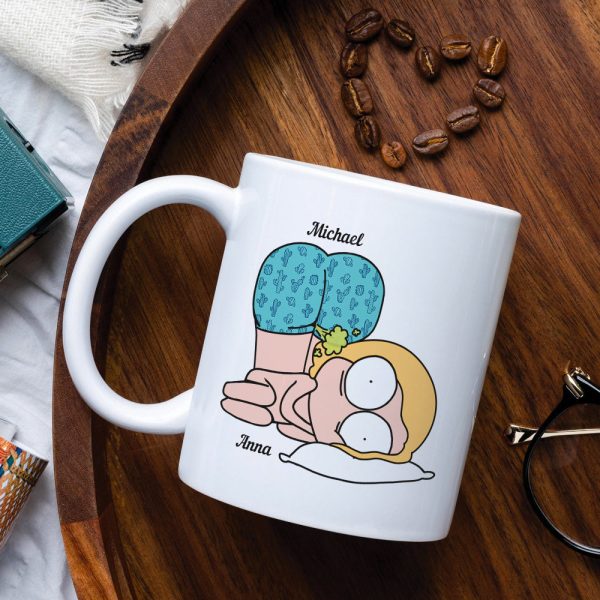 I Love You More Than I Hate Your Farts Personalize Couple White Mug, Accent, Wine Tumbler