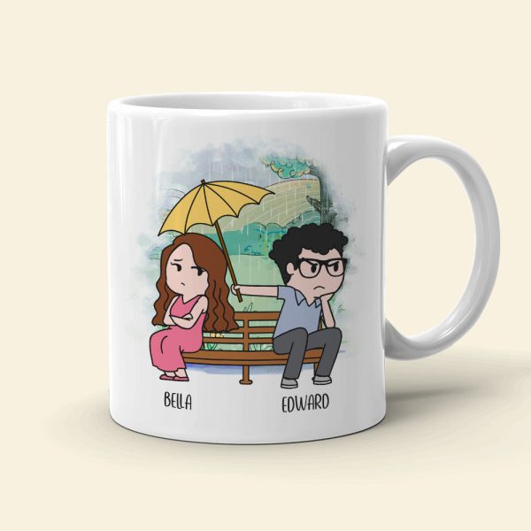I Love You More Than You Sulk Me - Personalized Funny Couple Mug - Gift For Couple