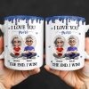 I Love You More, The End I Win, Cartoon Couple - Personalized Custom Coffee Mug - CPL1231_MG