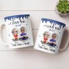 I Love You More, The End I Win, Cartoon Couple - Personalized Custom Coffee Mug - CPL1231_MG