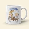 I Love You More The End I Win, Personalized Couple Mug, Wine Tumbler, Accent Mug
