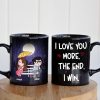 I Love You More The End I Win Personalized Funny Raining Couple Coffee Mug Gift For Couple