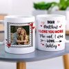 I Love You More The End I Win Personalized Mug, Couple Gift