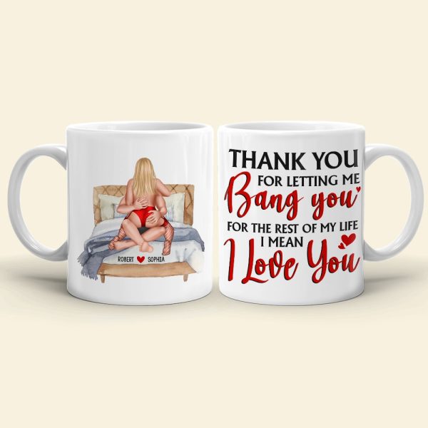 I Love You, Personalized Couple Mug, Christmas Gifts For Couple, 031123