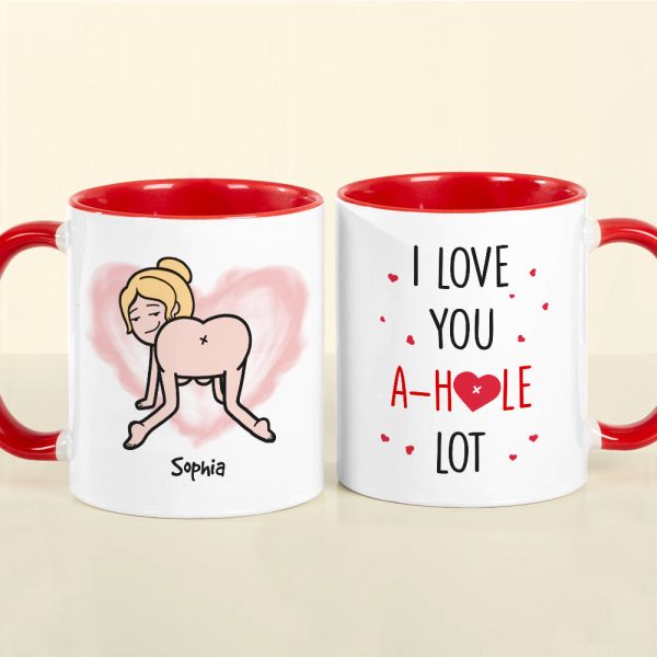 I Love You, Personalized Mug, Gift For Funny Couple