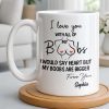 I Love You With All Of My Heart, Woman Figure and Heart Design - Personalized Custom Coffee Mug - CPL1287_MG