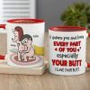 I Love Your Butt - Personalized Couple Mug -Funny Gift For Couple
