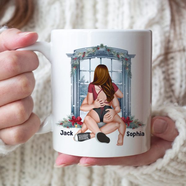 I Love Your Butt, Personalized Naughty Couple Coffee Mug, Couple Gift
